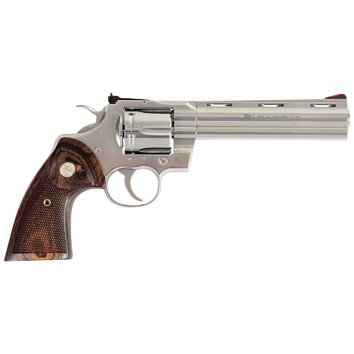 Colt Python 357 Magnum 6in Stainless Revolver - 6 Rounds | Sportsman's ...