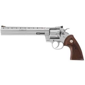 Colt Python 357 Magnum 8in Stainless Steel Revolver  6 Rounds