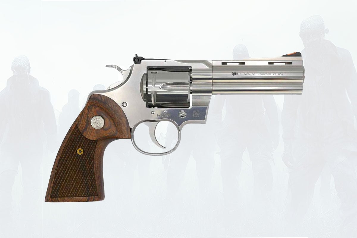 Colt Python 357 Magnum 4.25in Stainless Revolver - 6 Rounds
