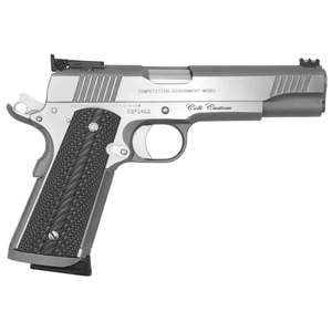 Colt 1911 Government Competition 45 Auto (ACP) 5in Brushed Stainless w/ G10 Operator Grips Pistol - 8+1 Rounds