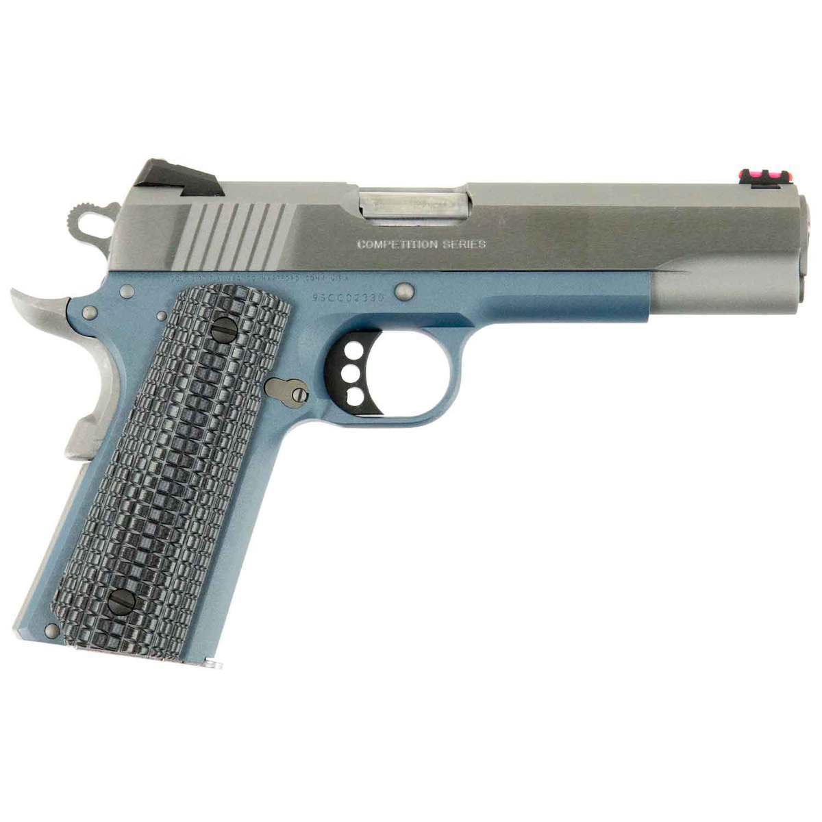 Colt 1911 Government Competition 9mm Luger 5in Stainless Steel w/ Gray G10 Grips Pistol - 9+1 Rounds - Gray Colt 1911 Government Competition 9mm Luger 5in Stainless Steel w/ Gray G10 Grips Pistol - 9+1 Rounds - Gray