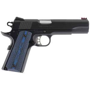 Colt Mfg 1911 Government Competition 45 Auto (ACP) 5in Blued w/ Blue Grips Pistol - 8+1 Rounds