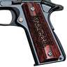 Colt Series 70 Gustave Young 45 Auto (ACP) 5in Black/Rosewood Engraved Pistol - 8+1 Rounds - Black