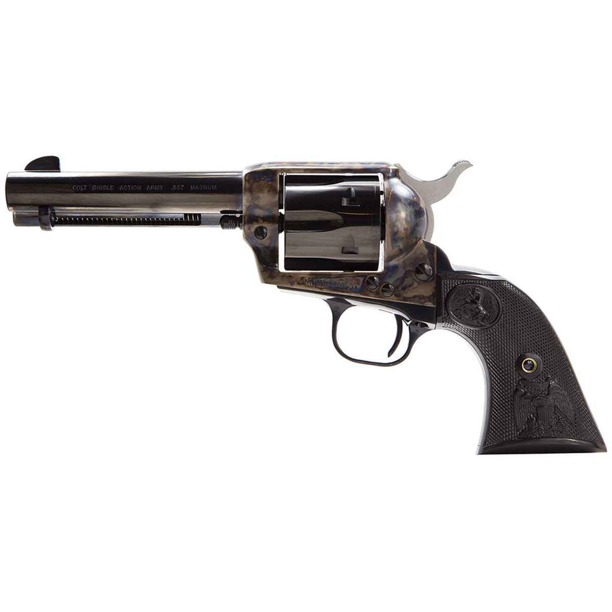 Colt Single Action Army Peacemaker 357 Magnum 4.75in Blued Revolver - 6 Rounds Colt Single Action Army Peacemaker 357 Magnum 4.75in Blued Revolver - 6 Rounds