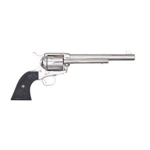 Colt Single Action Army Peacemaker 45 (Long) Colt 7.5in Nickel Revolver - 6 Rounds