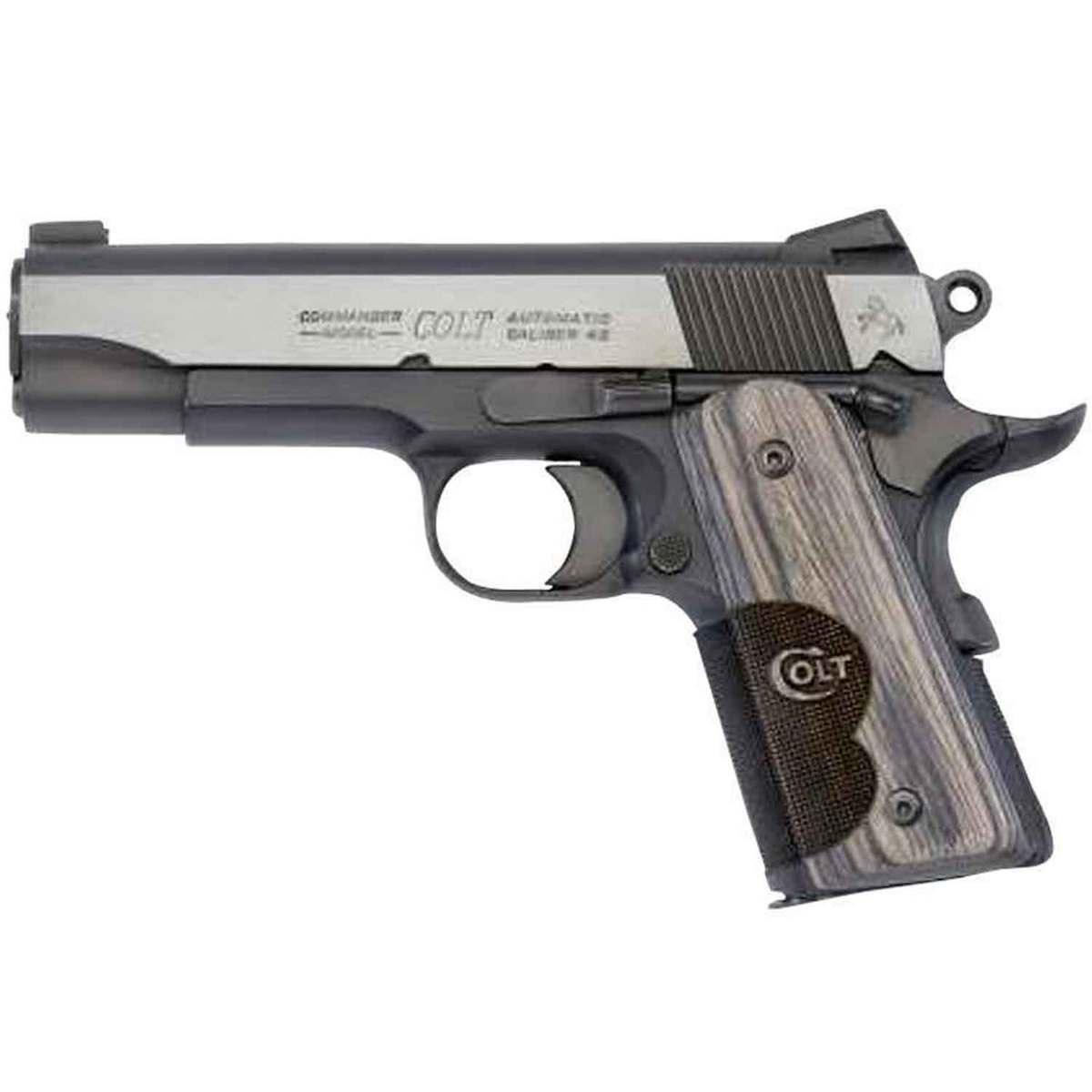Colt Wiley Clapp 1911 45 Auto (ACP) 4.25in Blued Pistol - 6+1 Rounds Colt Wiley Clapp 1911 45 Auto (ACP) 4.25in Blued Pistol - 6+1 Rounds