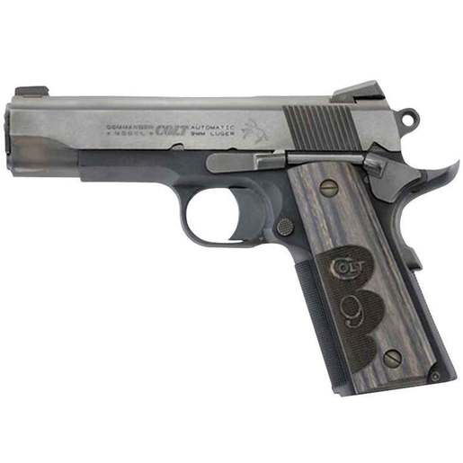 Colt Wiley Clapp 1911 9mm Luger 4.25in Blued Pistol - 8+1 Rounds image