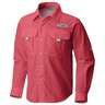 Columbia Boys' PFG Bahama Long Sleeve Shirt - Red - XL - Red XL