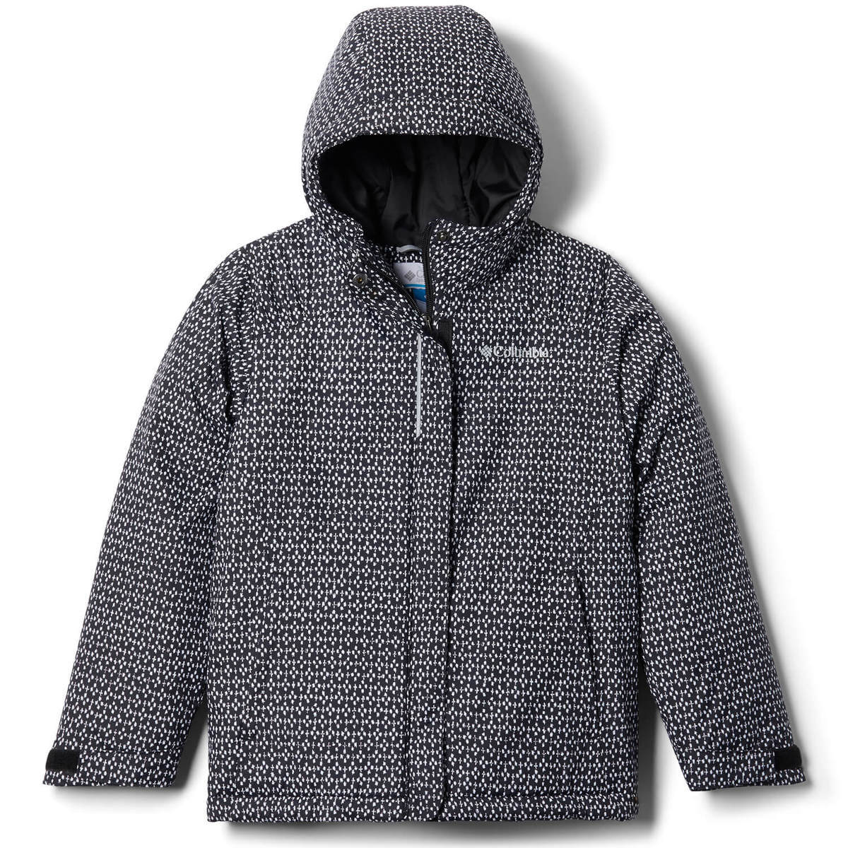 Columbia Girls' Horizon Ride Waterproof Winter Jacket - Black Spark - L - Black Spark L Columbia Girls' Horizon Ride Waterproof Winter Jacket - Black Spark - L - Black Spark L