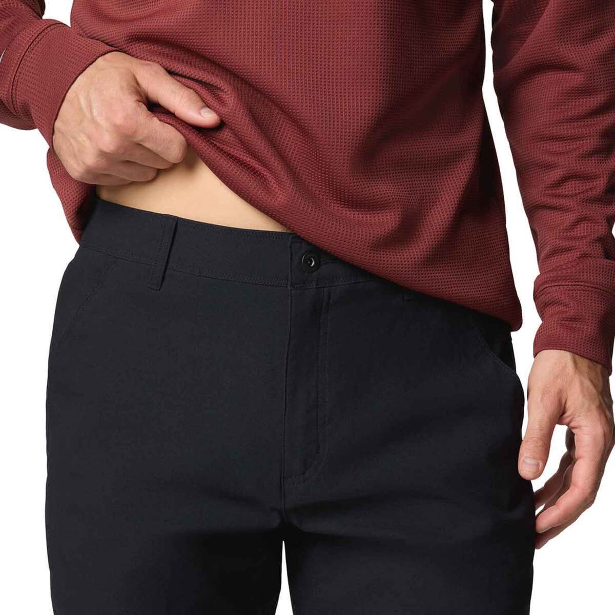 Columbia Men's Black Mesa II Woven Hiking Pants Columbia Men's Black Mesa II Woven Hiking Pants