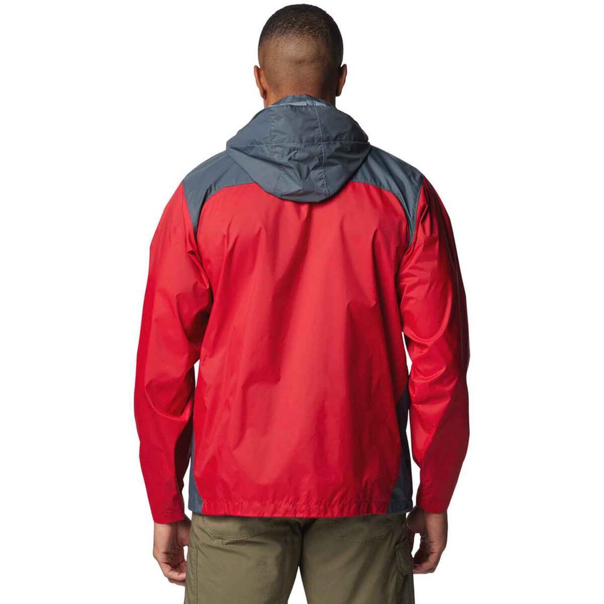 Columbia Men's Glennaker Lake Waterproof Casual Rain Jacket - Mountain Red/Graphite - M - Mountain Red/Graphite M Columbia Men's Glennaker Lake Waterproof Casual Rain Jacket - Mountain Red/Graphite - M - Mountain Red/Graphite M