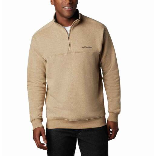 Columbia Men's Hart Mountain II Half Zip Sweatshirt - Delta Heather XL