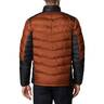 Columbia Men's Labyrinth Loop Insulated Jacket - Dark Amber and Black - L - Dark Amber and Black L