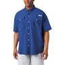 Columbia Men's PFG Bahama II Short Sleeve Fishing Shirt - Carbon - L - Carbon L