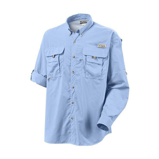 Columbia Men's PFG Bahama II Long Sleeve Shirt - Sail L - Columbia