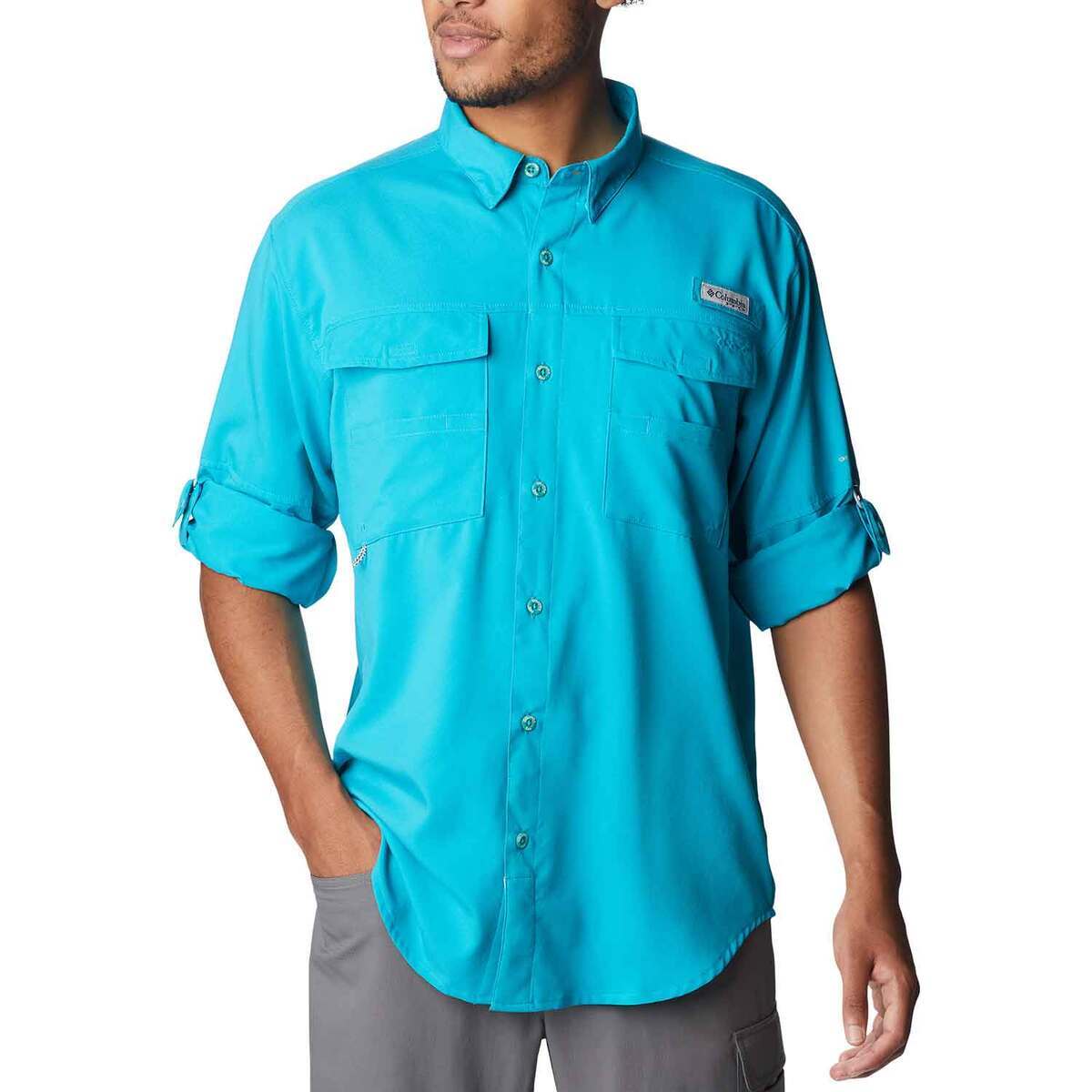 Columbia Men's PFG Blood and Guts IV Woven Long Sleeve Fishing Shirt Columbia Men's PFG Blood and Guts IV Woven Long Sleeve Fishing Shirt