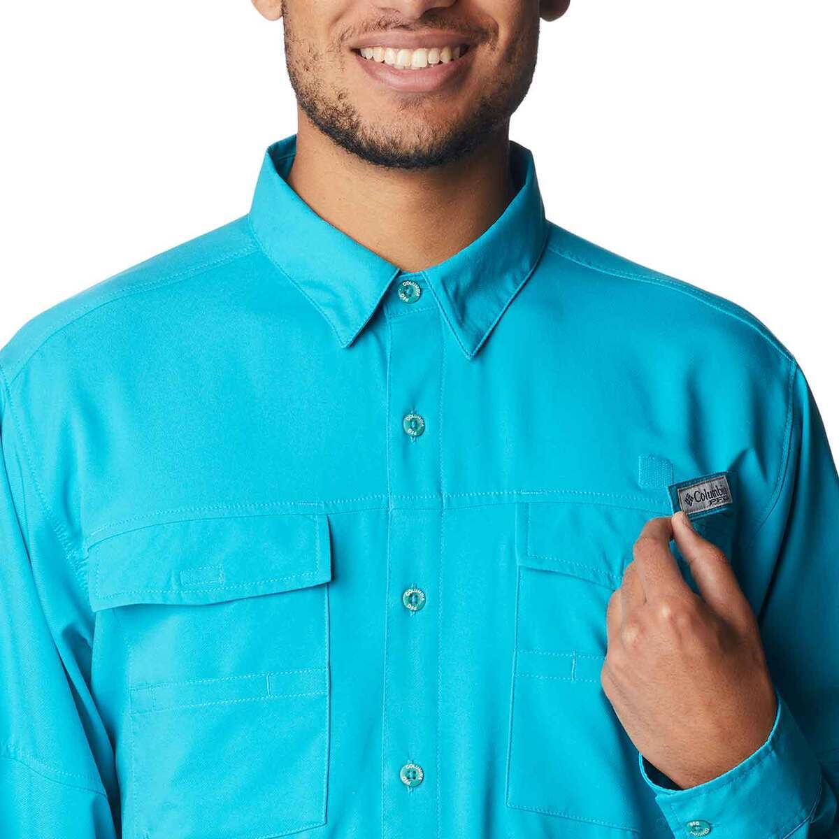 Columbia Men's PFG Blood and Guts IV Woven Long Sleeve Fishing Shirt Columbia Men's PFG Blood and Guts IV Woven Long Sleeve Fishing Shirt