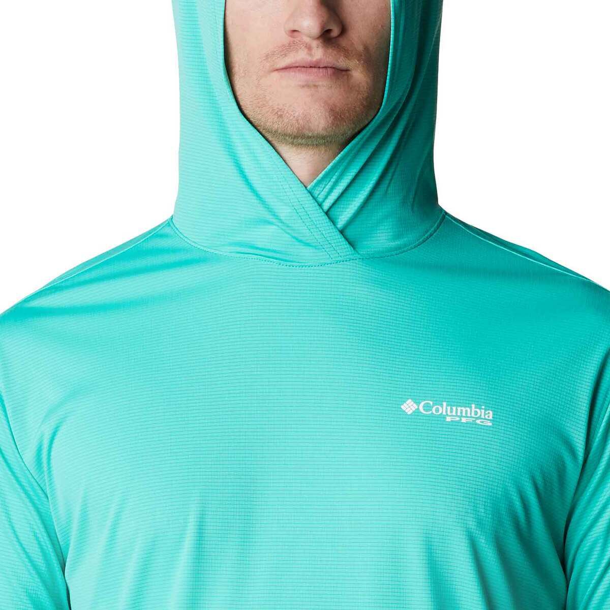 Columbia Men's PFG Skiff Guide Knit Fishing Hoodie Columbia Men's PFG Skiff Guide Knit Fishing Hoodie