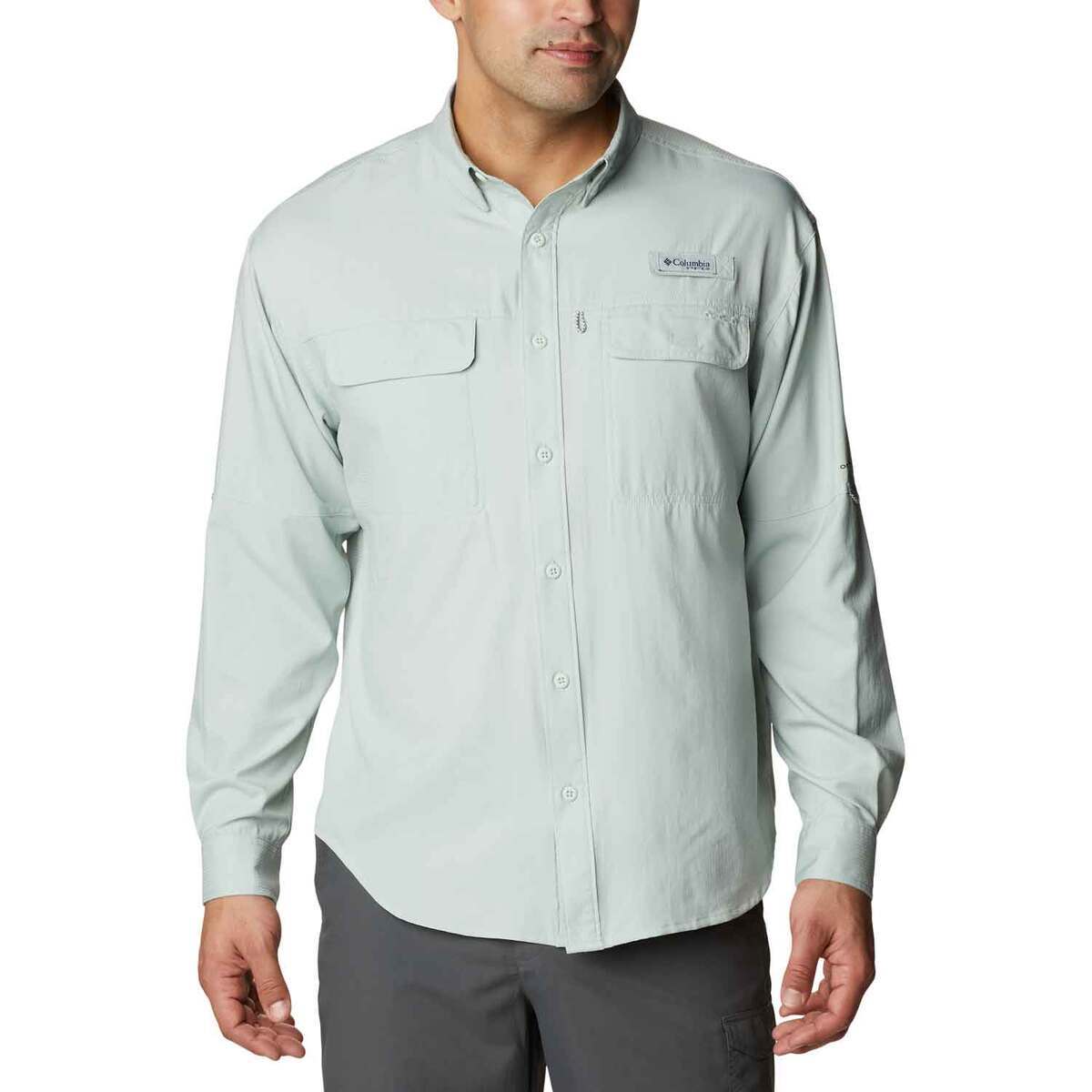 Columbia Men's PFG Skiff Guide Woven Long Sleeve Fishing Shirt