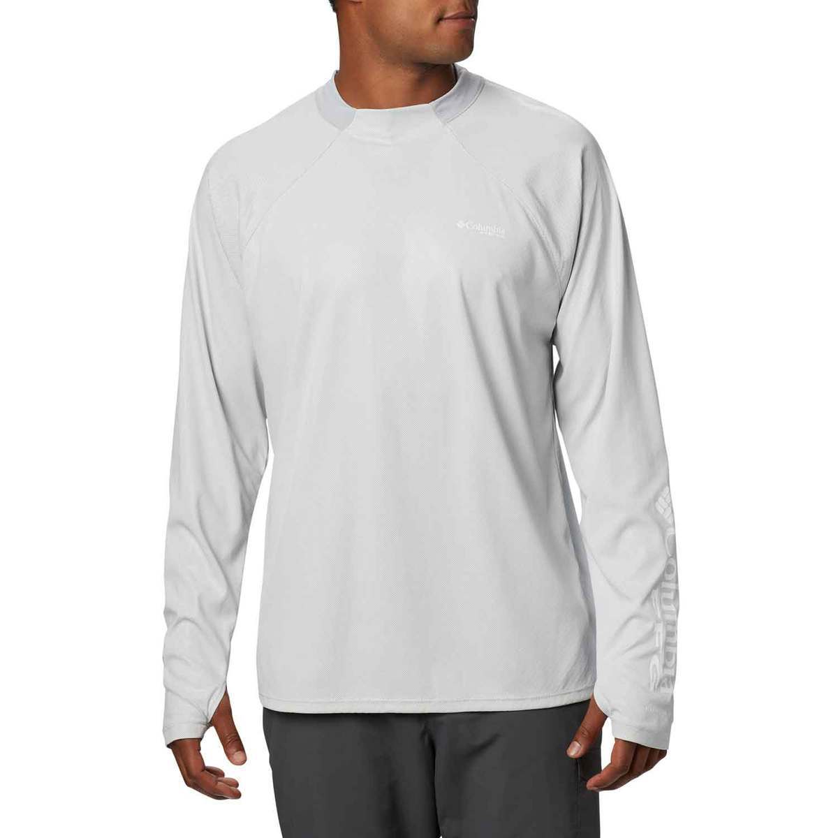 Columbia Men's PFG Terminal Deflector Zero Long Sleeve Shirt - Cool ...