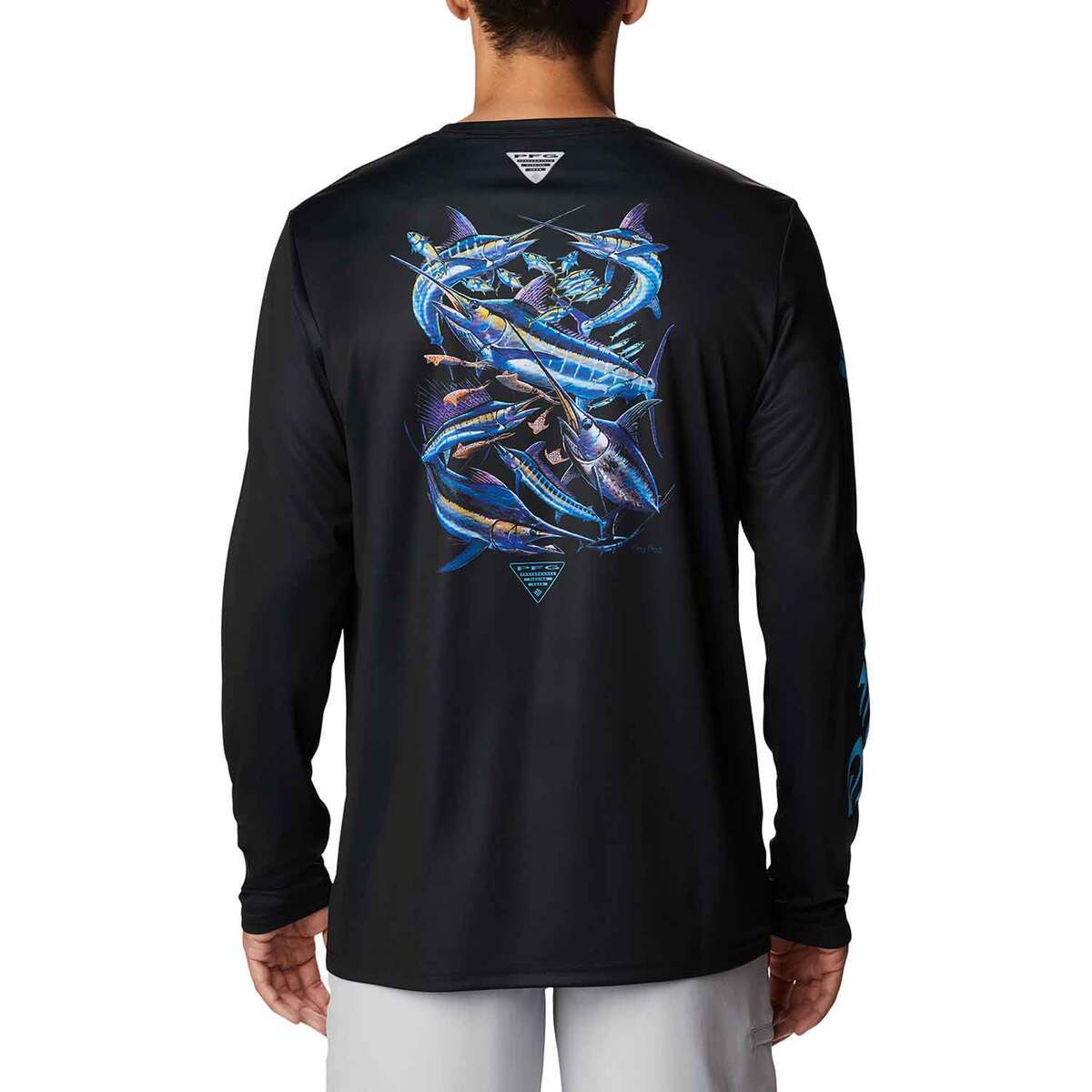 Columbia Men's PFG Terminal Tackle Carey Chen Long Sleeve Fishing Shirt Columbia Men's PFG Terminal Tackle Carey Chen Long Sleeve Fishing Shirt