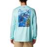 Columbia Men's PFG Terminal Tackle Carey Chen Long Sleeve Fishing Shirt