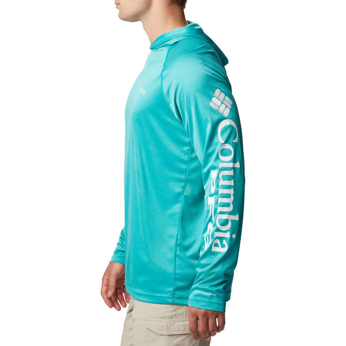 Columbia Men's PFG Terminal Tackle Heather Fishing Hoodie Columbia Men's PFG Terminal Tackle Heather Fishing Hoodie