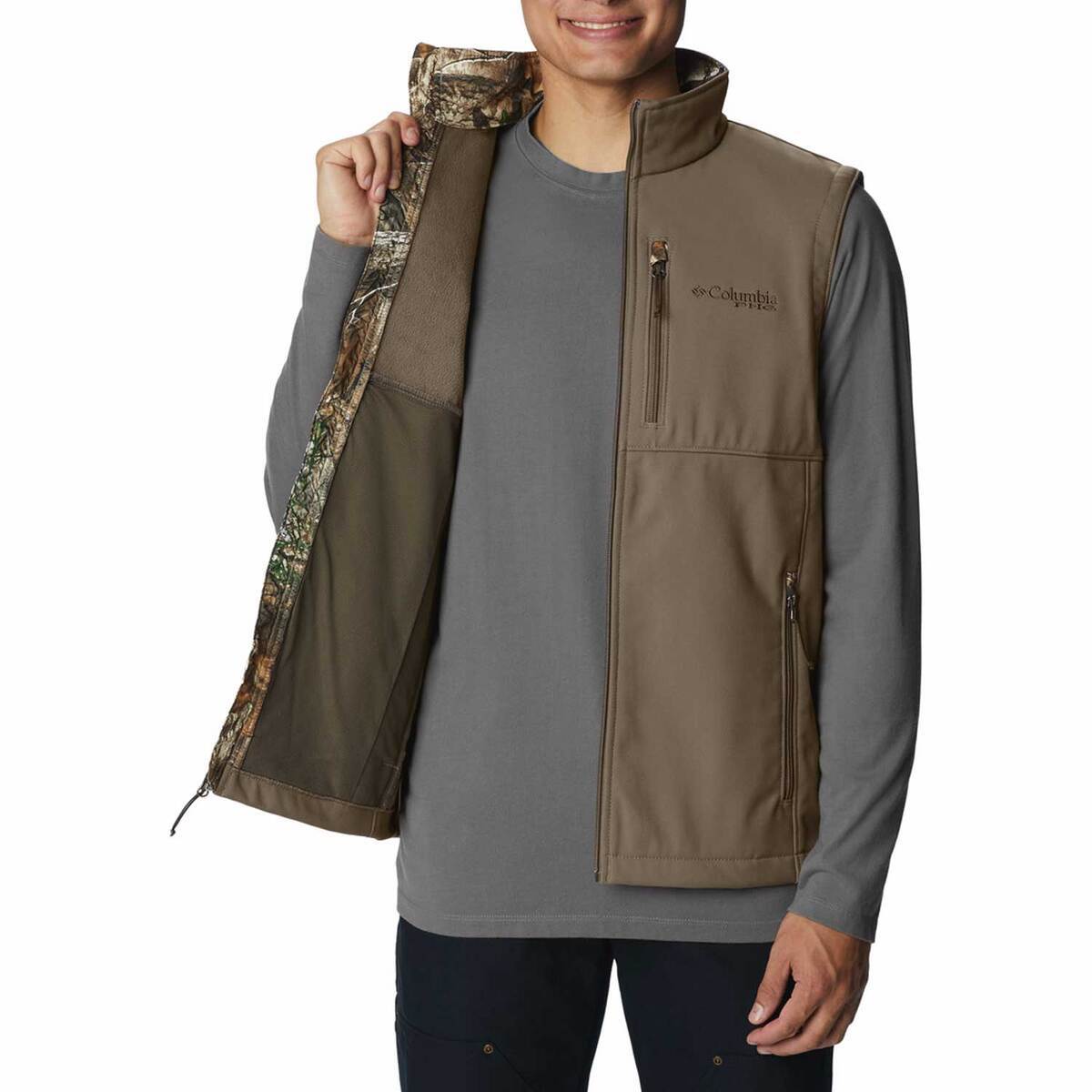 Columbia Men's PHG Ascender Softshell Hunting Vest Columbia Men's PHG Ascender Softshell Hunting Vest