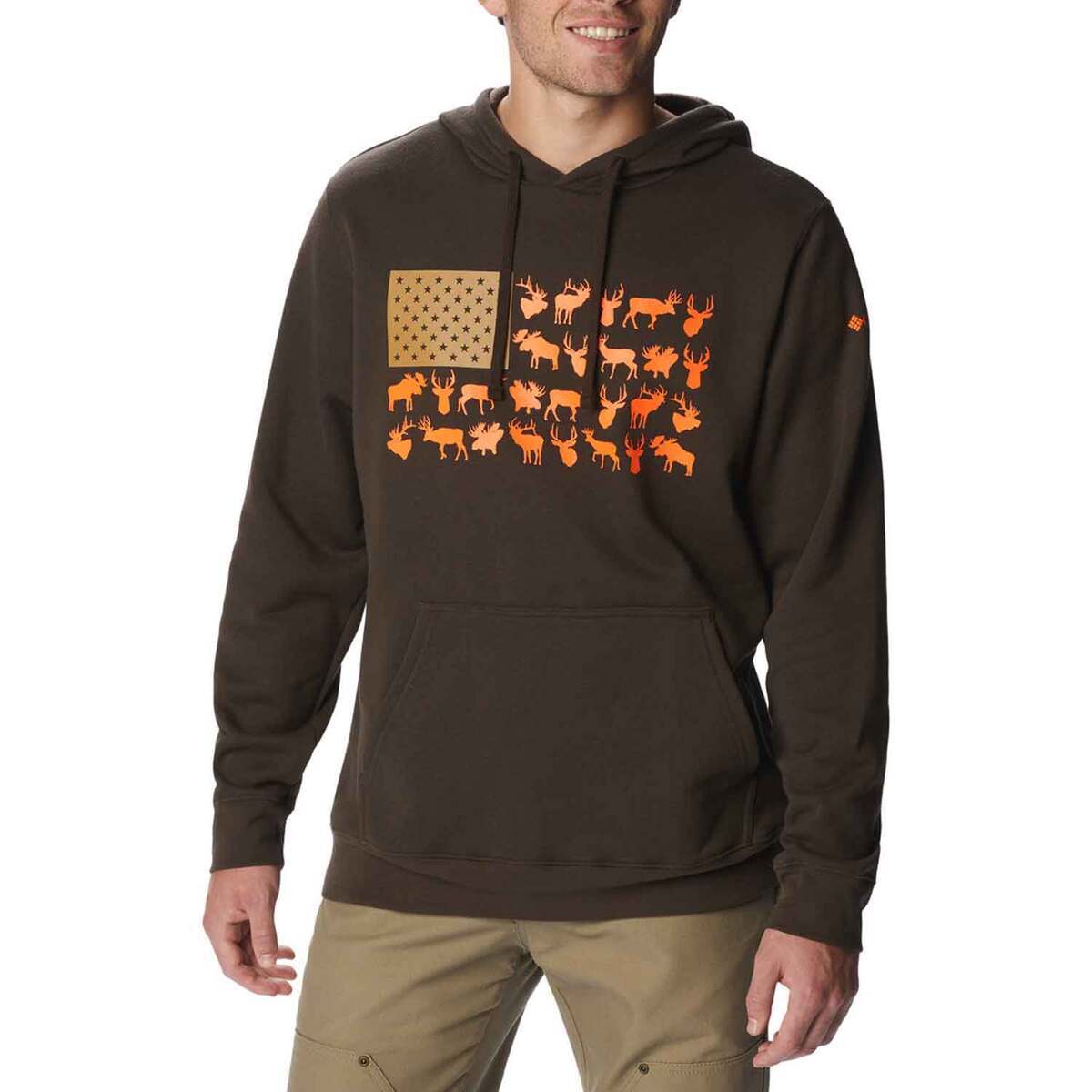 Columbia Men's PHG Game Flag II Casual Hoodie Columbia Men's PHG Game Flag II Casual Hoodie