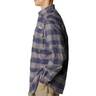 Columbia Men's PHG Sharptail Flannel Long Sleeve Shirt - Nocturnal Chunky Plaid - M - Nocturnal Chunky Plaid M