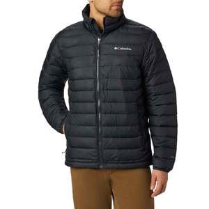 Columbia Men's Powder Lite Insulated Winter Jacket - Black - XL