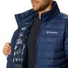 Columbia Men's Powder Lite Insulated Winter Jacket - Navy - XXL - Navy XXL