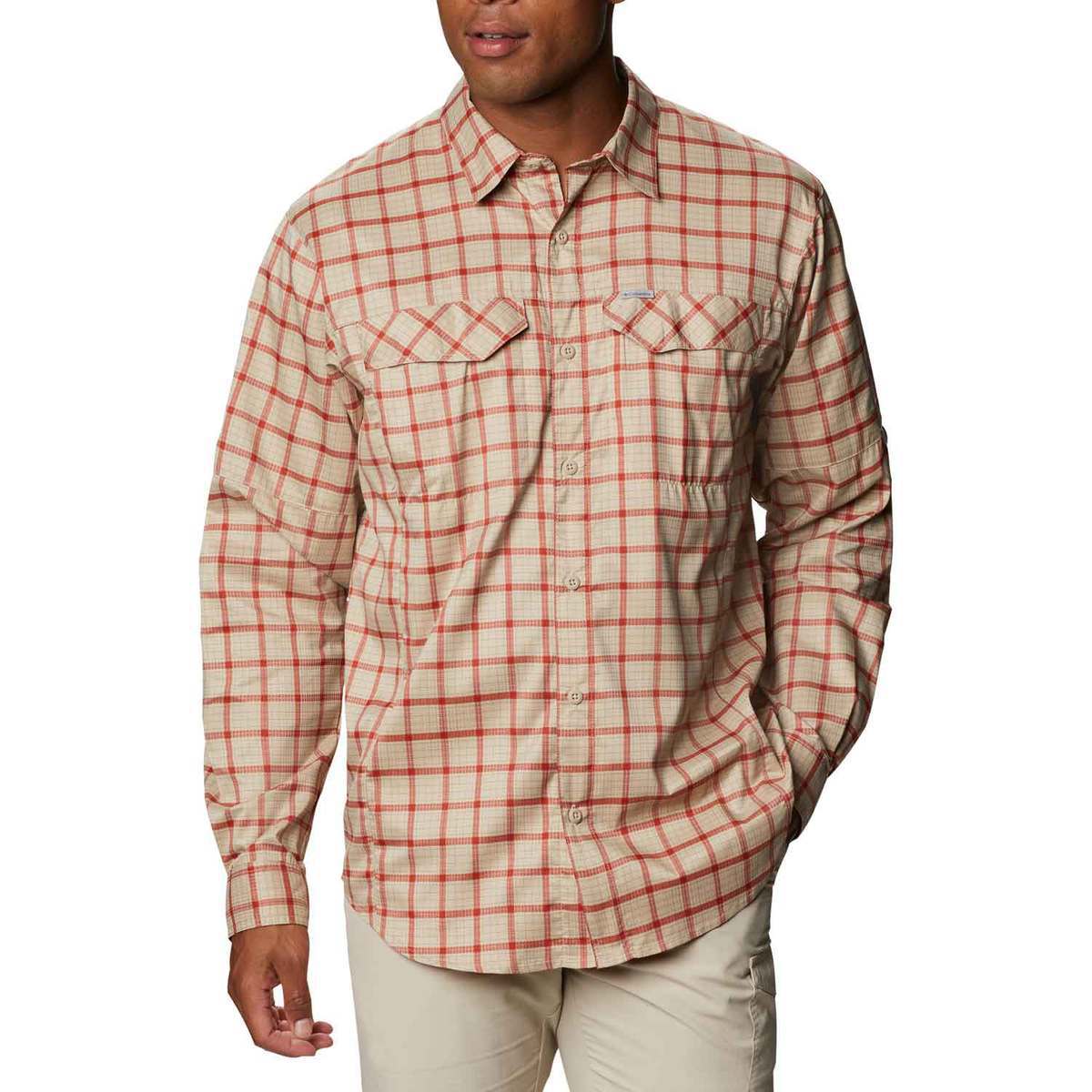 Columbia Men's Silver Ridge Lite Plaid Long Sleeve Shirt Columbia Men's Silver Ridge Lite Plaid Long Sleeve Shirt