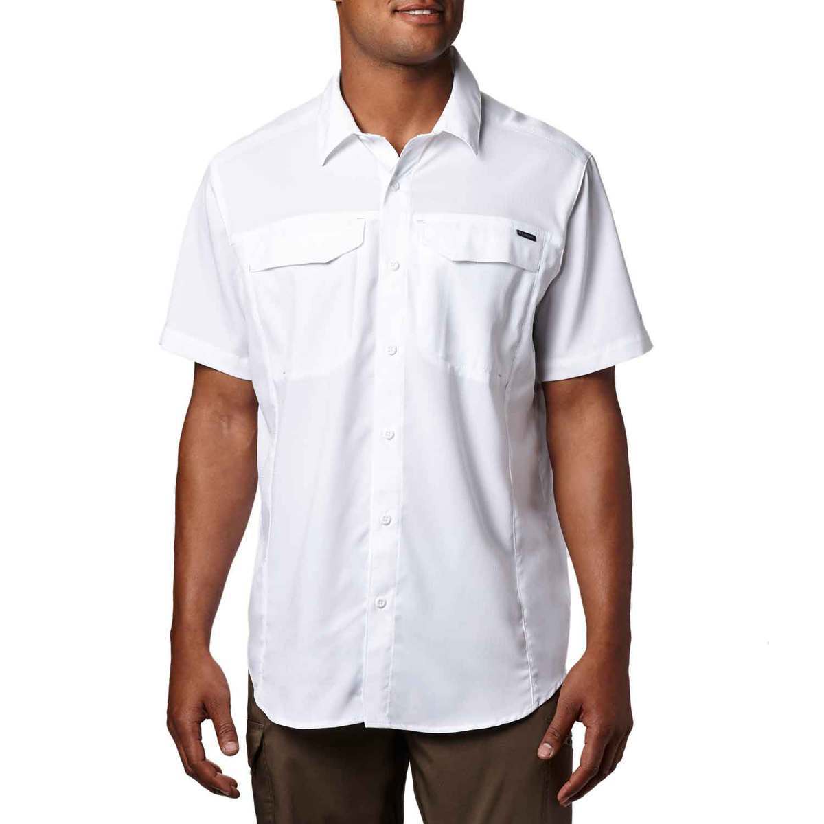Columbia Men's Silver Ridge Lite Short Sleeve Shirt - White - XXL ...