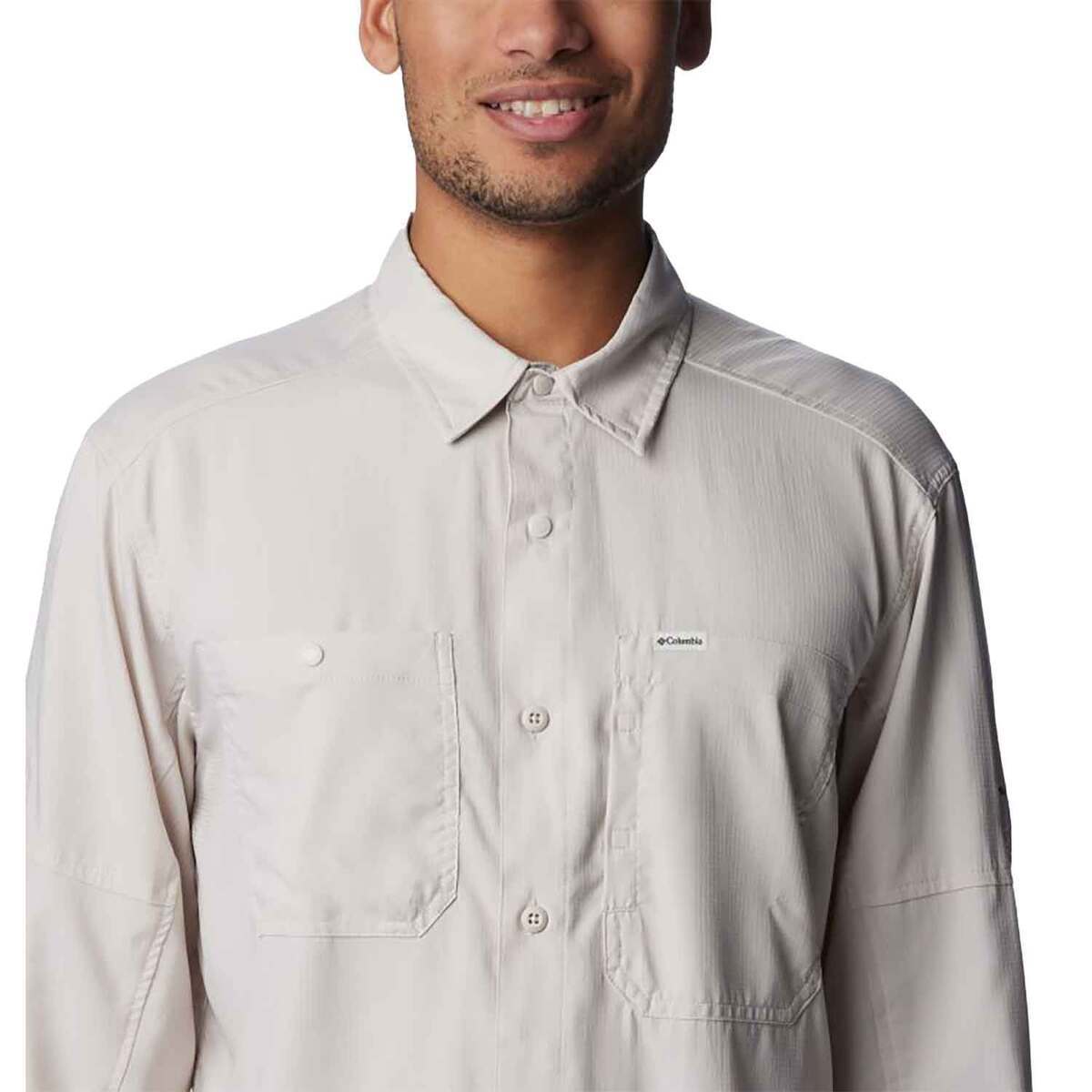 Columbia Men's Silver Ridge Utility Lite Long Sleeve Hiking Shirt Columbia Men's Silver Ridge Utility Lite Long Sleeve Hiking Shirt