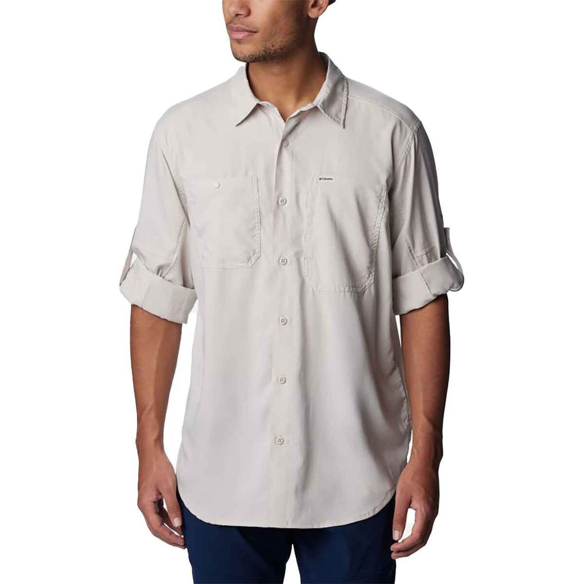 Columbia Men's Silver Ridge Utility Lite Long Sleeve Hiking Shirt Columbia Men's Silver Ridge Utility Lite Long Sleeve Hiking Shirt