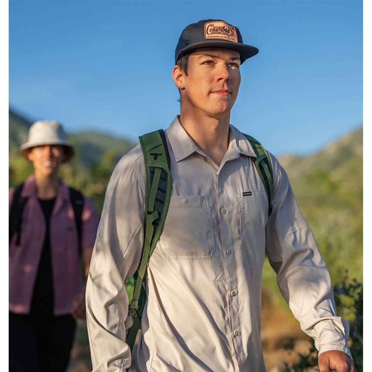 Columbia Men's Silver Ridge Utility Lite Long Sleeve Hiking Shirt Columbia Men's Silver Ridge Utility Lite Long Sleeve Hiking Shirt