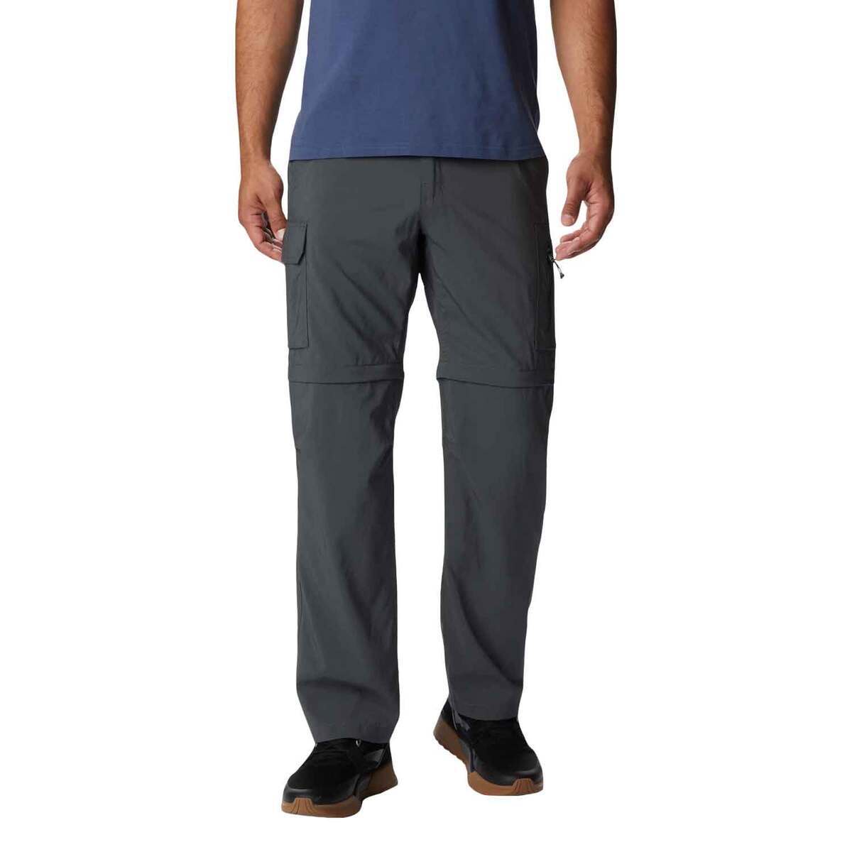 Columbia SILVER RIDGE UTILITY CONVERTIBLE PANT - Pánské kalhoty - šedá Columbia SILVER RIDGE UTILITY CONVERTIBLE PANT - Pánské kalhoty - šedá