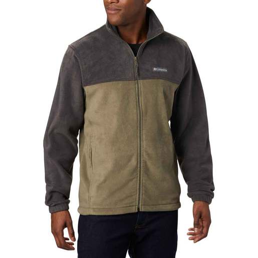 Columbia Men's Steens Mountain Full Zip Fleece Jacket - Black/Grill XXL