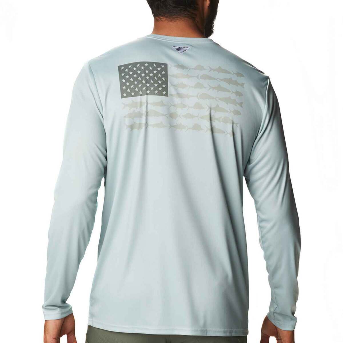 Columbia Men's Terminal Tackle Fish Flag Long Sleeve Shirt | Sportsman ...
