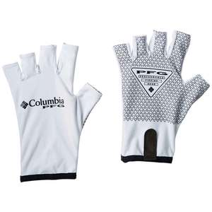 Columbia Men's Terminal Tackle Fishing Gloves - White - S/M