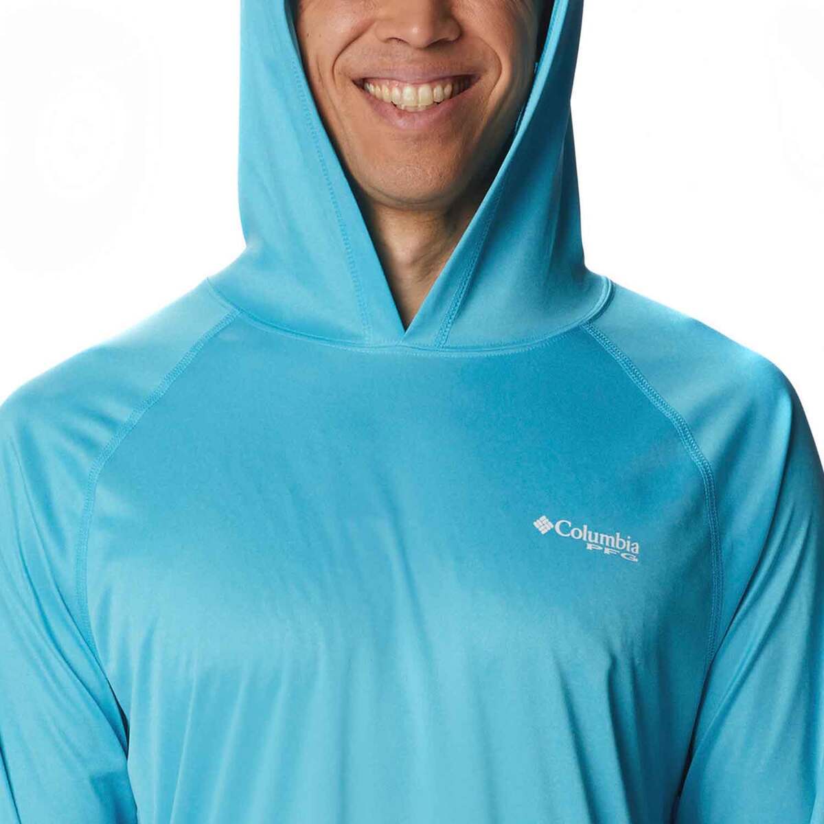 Columbia Men's Terminal Tackle Heather Fishing Hoodie Columbia Men's Terminal Tackle Heather Fishing Hoodie
