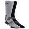 Columbia Men's Wool 2 Pack Casual Socks - Black/Gray - L - Black/Gray L
