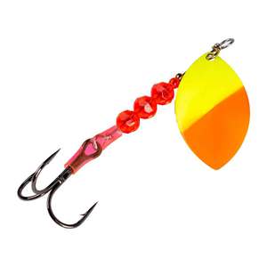 Columbia Tackle Mag Willow Inline Spinner - Chartreuse/Flame