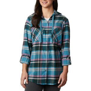 Columbia Women's Anytime Stretch Hooded Long Sleeve Shirt