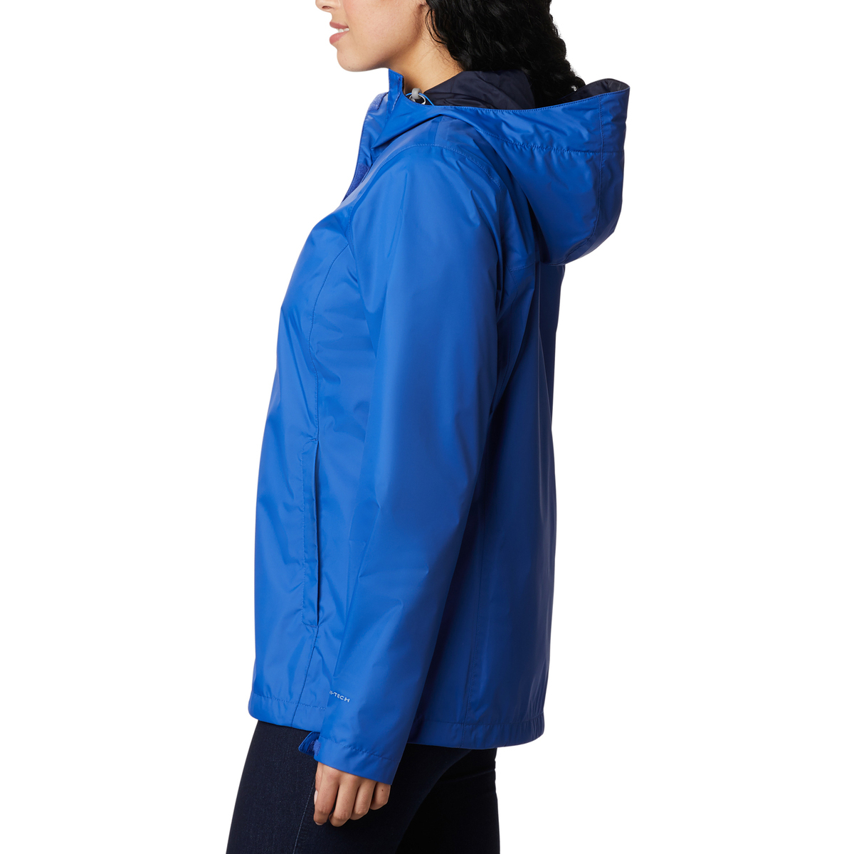 Columbia Women's Arcadia II Omni-Tech Waterproof Packable Rain Jacket - Blue - S - Blue S Columbia Women's Arcadia II Omni-Tech Waterproof Packable Rain Jacket - Blue - S - Blue S