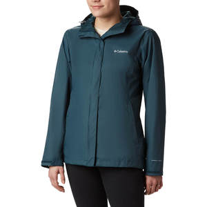 Columbia Women's Arcadia II Omni-Tech Waterproof Packable Rain Jacket - Dark Seas - S