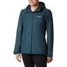 Columbia Women's Arcadia II Omni-Tech Waterproof Packable Rain Jacket - Dark Seas - S - Dark Seas S