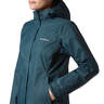 Columbia Women's Arcadia II Omni-Tech Waterproof Packable Rain Jacket - Dark Seas - S - Dark Seas S