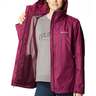 Columbia Women's Arcadia II Omni-Tech Waterproof Packable Rain Jacket - Marionberry - XL - Marionberry XL